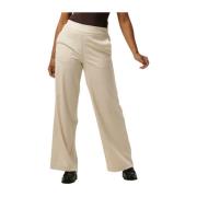 Zoey Mw Pant Dames Broek Selected Femme , Beige , Dames