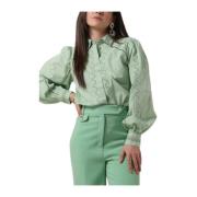 Mint Droom Blouse Y.a.s , Green , Dames