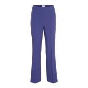 Slim Fit Blauwe Broek Soaked in Luxury , Blue , Dames