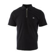 Blauwe Slim Fit Polo Shirt C.p. Company , Blue , Heren