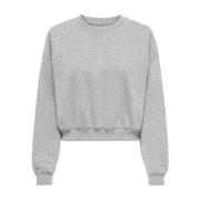 Modieuze Sweater Only , Gray , Dames