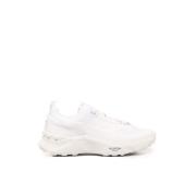 Witte Mesh Sneakers met Stud Detail Valentino Garavani , White , Heren