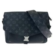 Pre-owned Canvas louis-vuitton-bags Louis Vuitton Vintage , Black , Da...