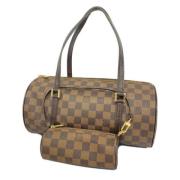 Pre-owned Fabric louis-vuitton-bags Louis Vuitton Vintage , Brown , Da...