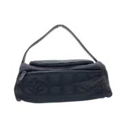 Pre-owned Canvas handbags Chanel Vintage , Black , Dames