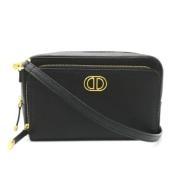 Pre-owned Leather dior-bags Dior Vintage , Black , Dames