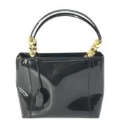 Pre-owned Leather dior-bags Dior Vintage , Black , Dames