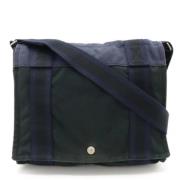 Pre-owned Canvas shoulder-bags Hermès Vintage , Black , Dames