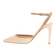 Ivory Nappa Slingback Sandalen Ninalilou , Beige , Dames