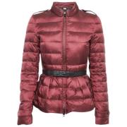 Pre-owned Nylon outerwear Burberry Vintage , Red , Dames