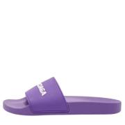 Pre-owned Rubber sandals Balenciaga Vintage , Purple , Dames