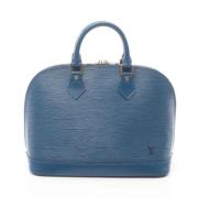 Pre-owned Leather louis-vuitton-bags Louis Vuitton Vintage , Blue , Da...