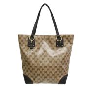 Pre-owned Plastic gucci-bags Gucci Vintage , Beige , Dames