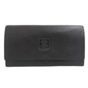 Pre-owned Leather wallets Celine Vintage , Black , Dames