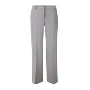 Wijde broek met persplooi Alberto Biani , Gray , Dames