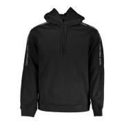 Hoodie Zwart Lange Mouw Calvin Klein , Black , Heren