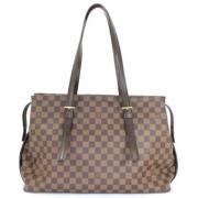 Pre-owned Canvas louis-vuitton-bags Louis Vuitton Vintage , Brown , Da...