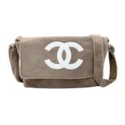 Pre-owned Fabric chanel-bags Chanel Vintage , Brown , Dames