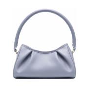 Opvouwbare handgestikte tas met ritssluiting Elleme , Blue , Dames