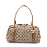 Pre-owned Canvas gucci-bags Gucci Vintage , Brown , Dames