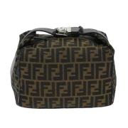 Pre-owned Canvas handbags Fendi Vintage , Black , Dames