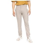 Klassieke Denim Jeans Plain Units , Beige , Heren