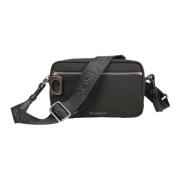 Camera Tas met Puller Design JW Anderson , Black , Dames