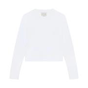 Essentieel Langarmshirt Loulou Studio , White , Dames