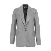 Lurex® blazer met glitter finish Liu Jo , Gray , Dames