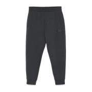 Grijze Jersey Broek met Logo Emporio Armani , Gray , Heren