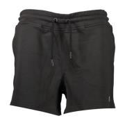 Sportieve Zwarte Dames Shorts met Elastische Taille K-Way , Black , Da...