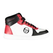 Sportieve Hoge Sneakers Wit Sergio Tacchini , Multicolor , Heren