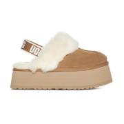 Funkette Slippers UGG , Brown , Dames