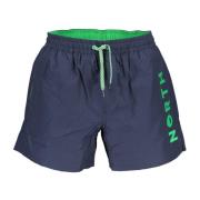 Blauwe Heren Zwemboxershorts met Contrastdetails North Sails , Blue , ...