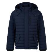 Blauwe Performance Donsjas Moose Knuckles , Blue , Heren