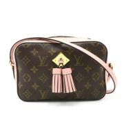 Pre-owned Canvas louis-vuitton-bags Louis Vuitton Vintage , Brown , Da...