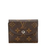 Pre-owned Canvas wallets Louis Vuitton Vintage , Brown , Dames