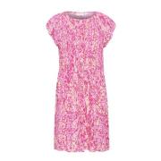 Roze Zšbre Art Maxi Jurk Saint Tropez , Pink , Dames