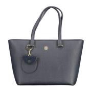 Blauwe Schoudertas met Afneembare Muntportemonnee Tommy Hilfiger , Blu...