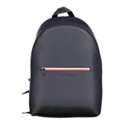 Blauwe Rugzak met Laptopvak Tommy Hilfiger , Blue , Heren