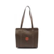 Pre-owned Coated canvas celine-bags Celine Vintage , Brown , Dames