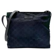 Pre-owned Nylon gucci-bags Gucci Vintage , Black , Dames