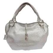 Pre-owned Leather celine-bags Celine Vintage , Gray , Dames