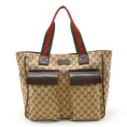 Pre-owned Canvas gucci-bags Gucci Vintage , Multicolor , Dames