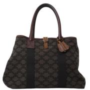 Pre-owned Canvas celine-bags Celine Vintage , Brown , Dames