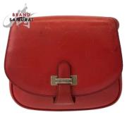 Pre-owned Leather celine-bags Celine Vintage , Red , Dames