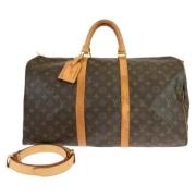 Pre-owned Canvas louis-vuitton-bags Louis Vuitton Vintage , Brown , Da...