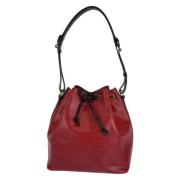 Pre-owned Leather louis-vuitton-bags Louis Vuitton Vintage , Red , Dam...