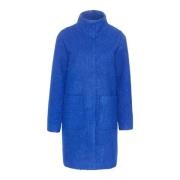 Surf Blue Coat Jacket Saint Tropez , Blue , Dames