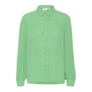 Groene Zephyr Albasz Shirt Blouse Saint Tropez , Green , Dames